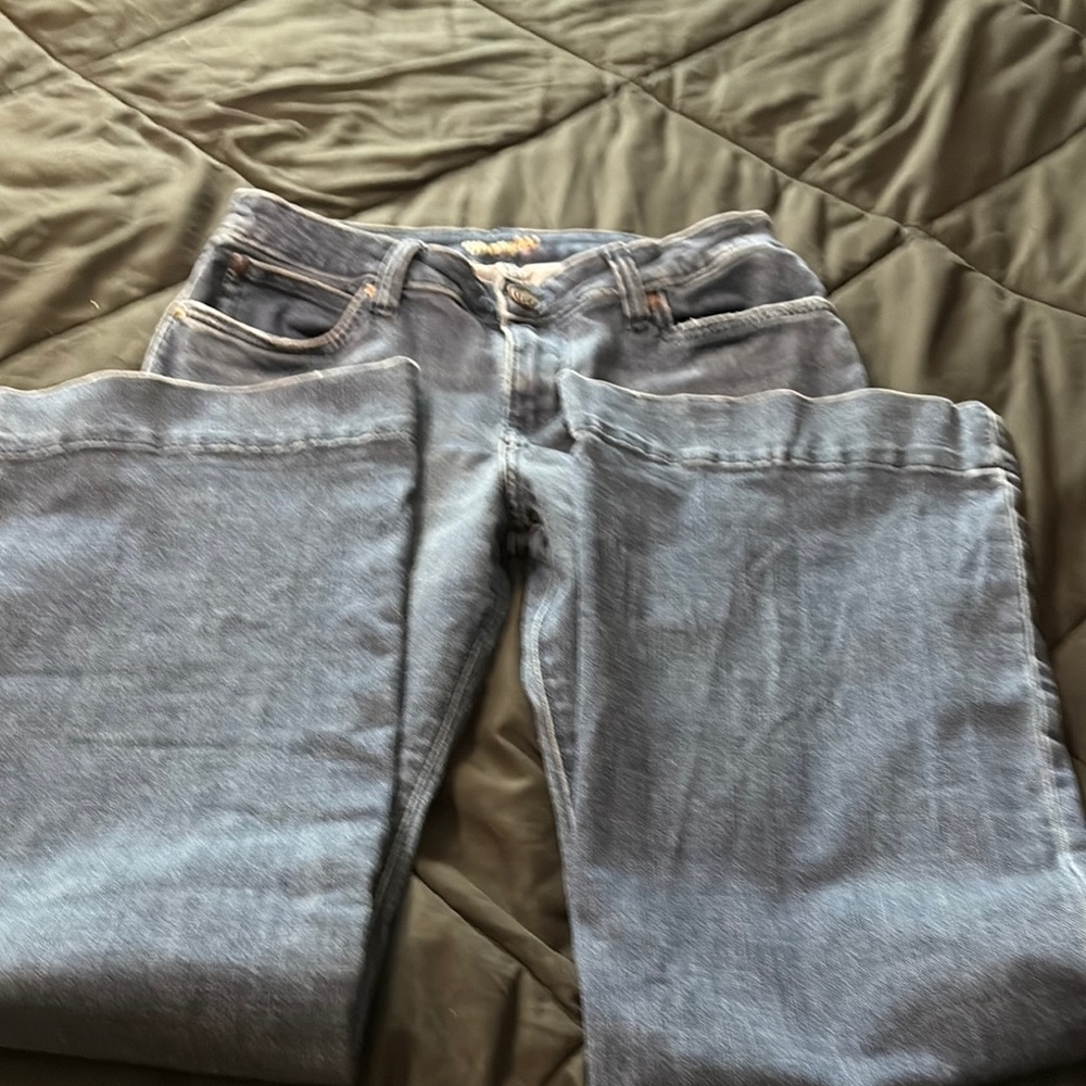 Wrangler Blue Straight Leg Jeans